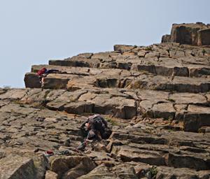 Climbing Shoshone Spire