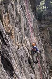 Climbing at Mill Creek