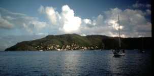 Looking South from Petit St. Vincent