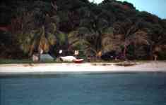 Native Camp in Tobago Cays