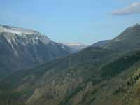 Looking Up the N Fork Blackfoot to Flint Mt