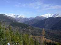 Looking Up the N Fork Blackfoot; Lake Mt, Flint Mt