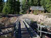 North Fork Cabin and Pack Bridge