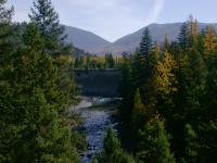 North Fork above HawksNest