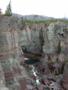 Looking towards the falls