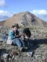 Dona and Max on Mt. Evans false Summit