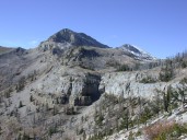 West access to Scapegoat plateau