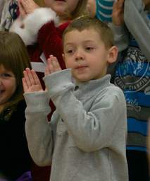 Aidan and Riley Sand in their School Holiday Program