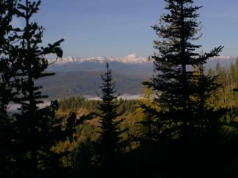 View of Mission Mountains