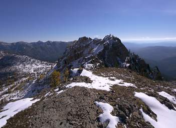 Looking back South to Sunday Mt.