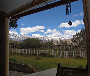 Huaraz Lazy Dog Inn Back View