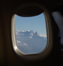 Machu Picchu Andes From Plane