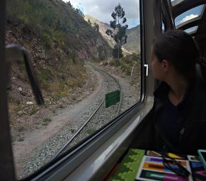 Machu Picchu Train Switchback