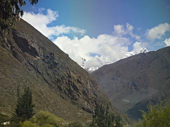 Machu Picchu From Train