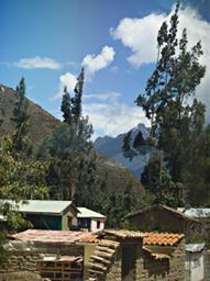 Machu Picchu From Train