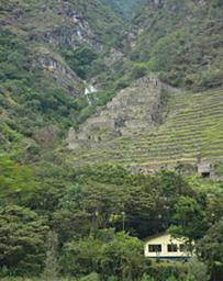 Machu Picchu From Train