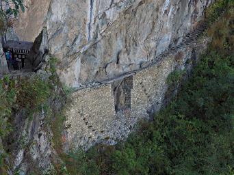 Machu Picchu Inca Draw Bridge