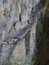 Machu Picchu Inca Draw Bridge