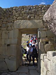 Machu Picchu Entrance Gate Back