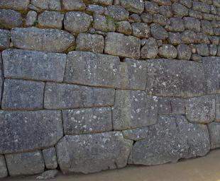 Machu Picchu Stonework Layers