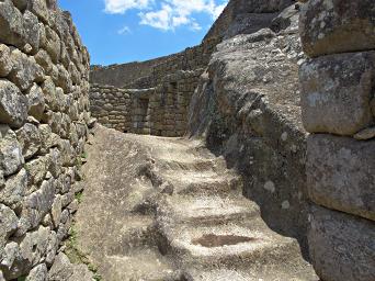 Machu Picchu Carved Steps