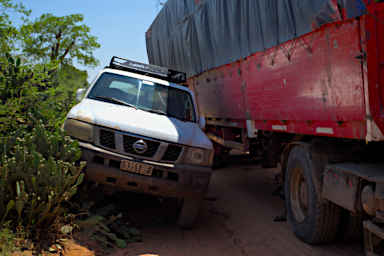 Ambola Truck Broken Down Caesar Passing