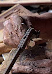 Ambositra Marquetry Waxing Blade