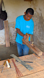 Ambositra Marquetry Finishing Blank Edge