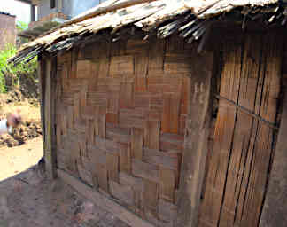 Zafimaniry House Woven Wall