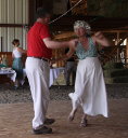 Bride and Groom dancing