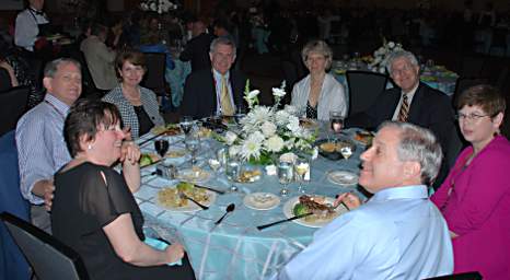 Dinner Janine Kent Sherry Mike Shelley Steve Jane Howie