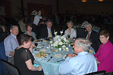 Dinner Janine Kent Sherry Mike Shelley Steve Jane Howie