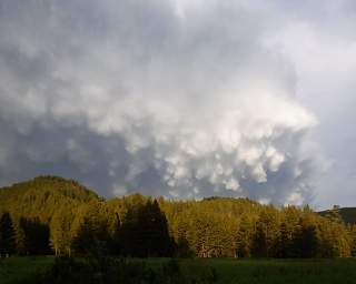 Mammatus Clouds