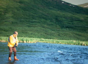 Gary with a fish on