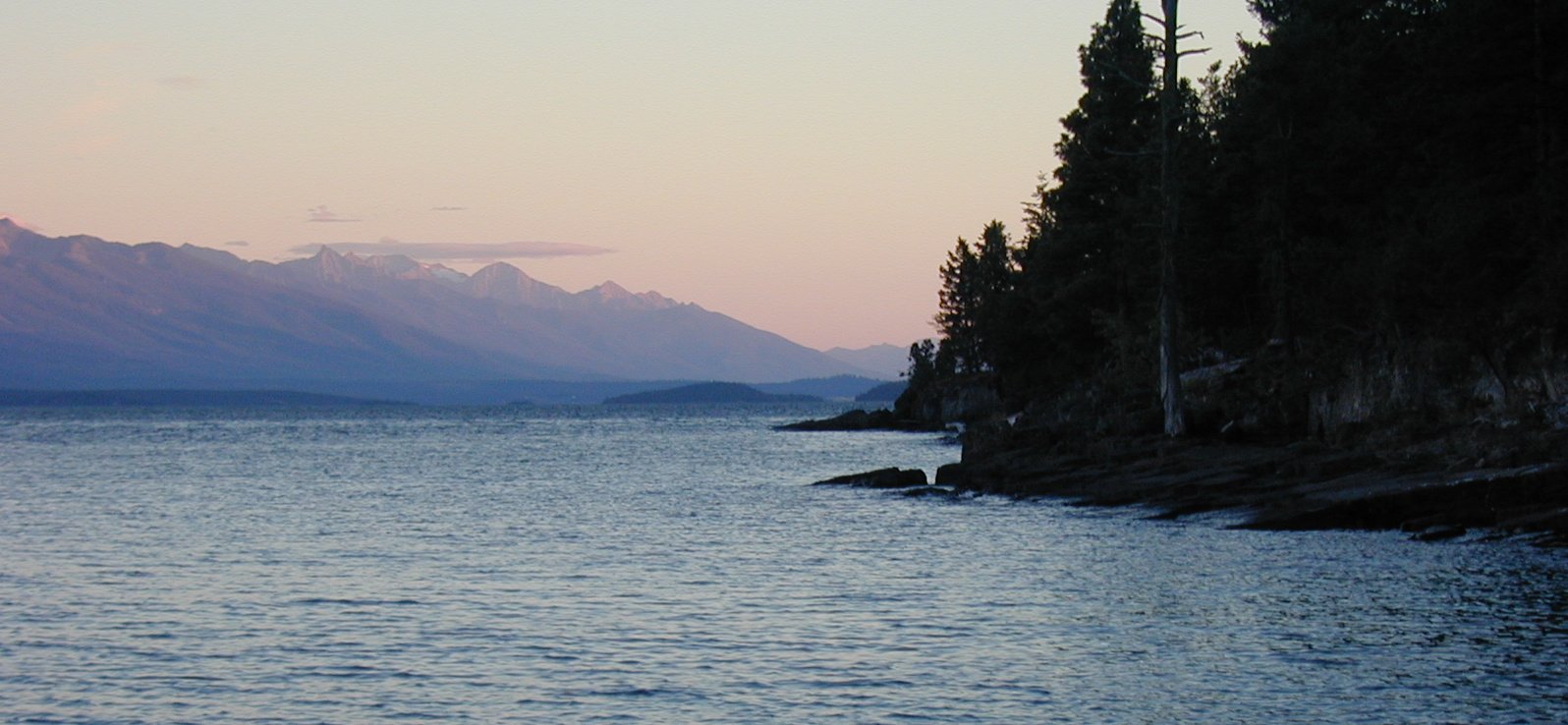 Sailing on Flathead Lake