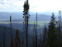 A Hike Up Spread Mountain, June 2002