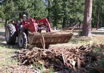 Eduardo on Tractor