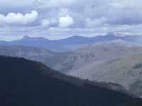 Looking Northeast, Flint Mountain/Triple Divide and Scapegoat Mountain