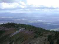 Looking South, Brown's Lake and Kleinschmidt Lake