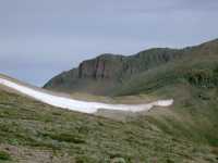 Saddle looking North to BaldyAlto