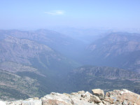 Looking East to Big Salmon Lake from Holland Peak