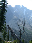 Holland Peak from Tango Pt. Ridge