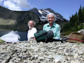 Gary and Betsy by Lake of the Clouds