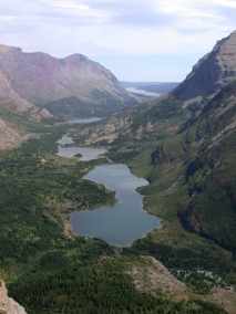 Swiftcurrent and Redrock Lakes