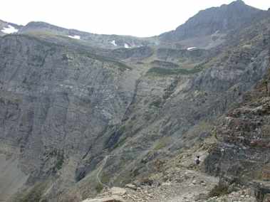 Dona on Swiftcurrent Trail