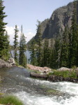 Looking towards Lace Lake