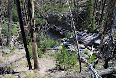 Above Monture Falls