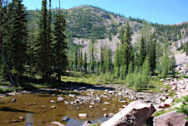 Approach to Upper Foolhen Lake