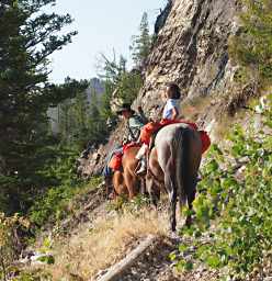 South Fork of the Flathead Country, Adin and Zia