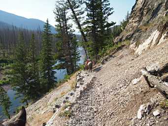 South Fork of the Flathead Country, Adin and Zia